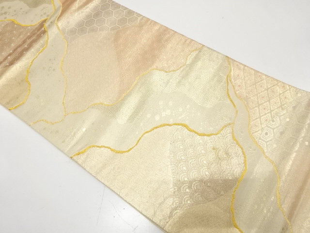 Japanese Kimono / Antique / Fukuro Obi Silk